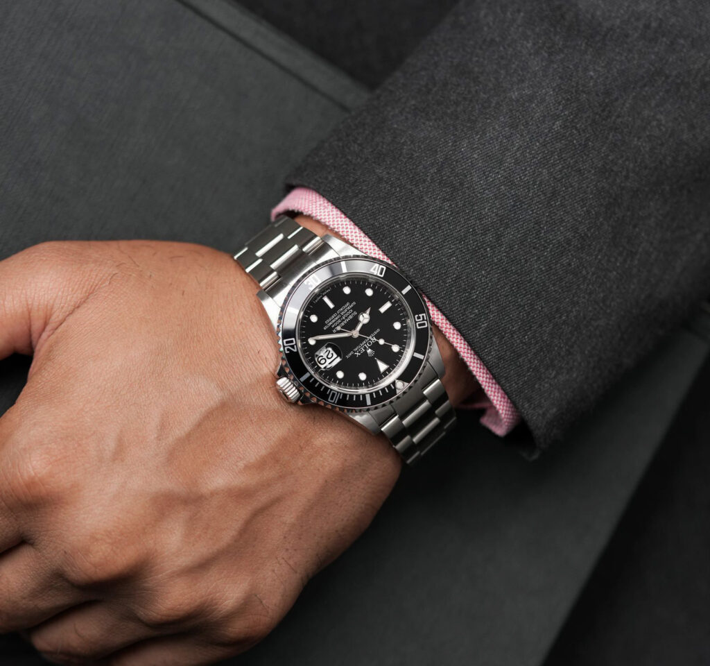 نسخة رولكس بلاك أكوا جوست المقلدة