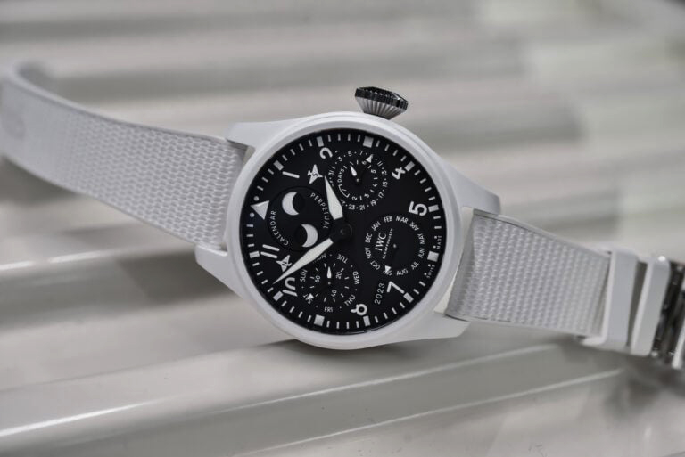 高仿万国大飞万年历白陶瓷IW503008购买