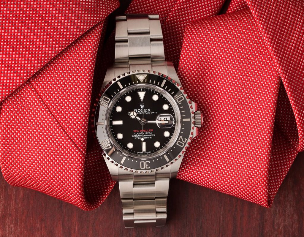 Replica Rolex Single Red Seamaster