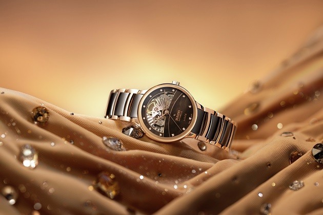 订购雷达晶萃半镂空女表