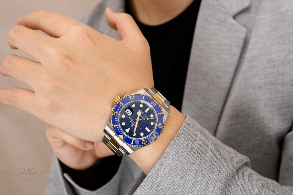 购买顶级复刻劳力士126613间金蓝