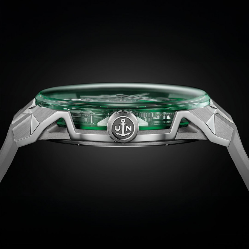 高仿雅典表Blast硅绿版