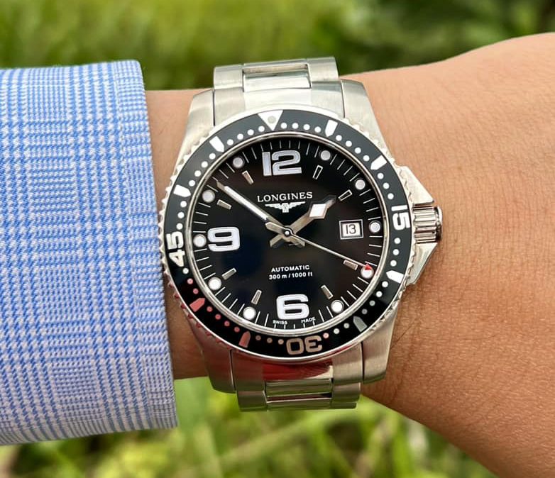 精仿浪琴康卡斯潜水表