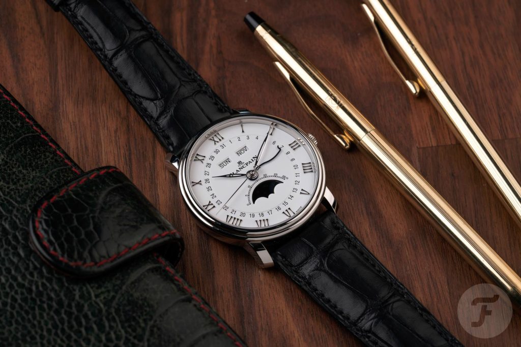 购买高仿宝珀经典系列全历月相腕表