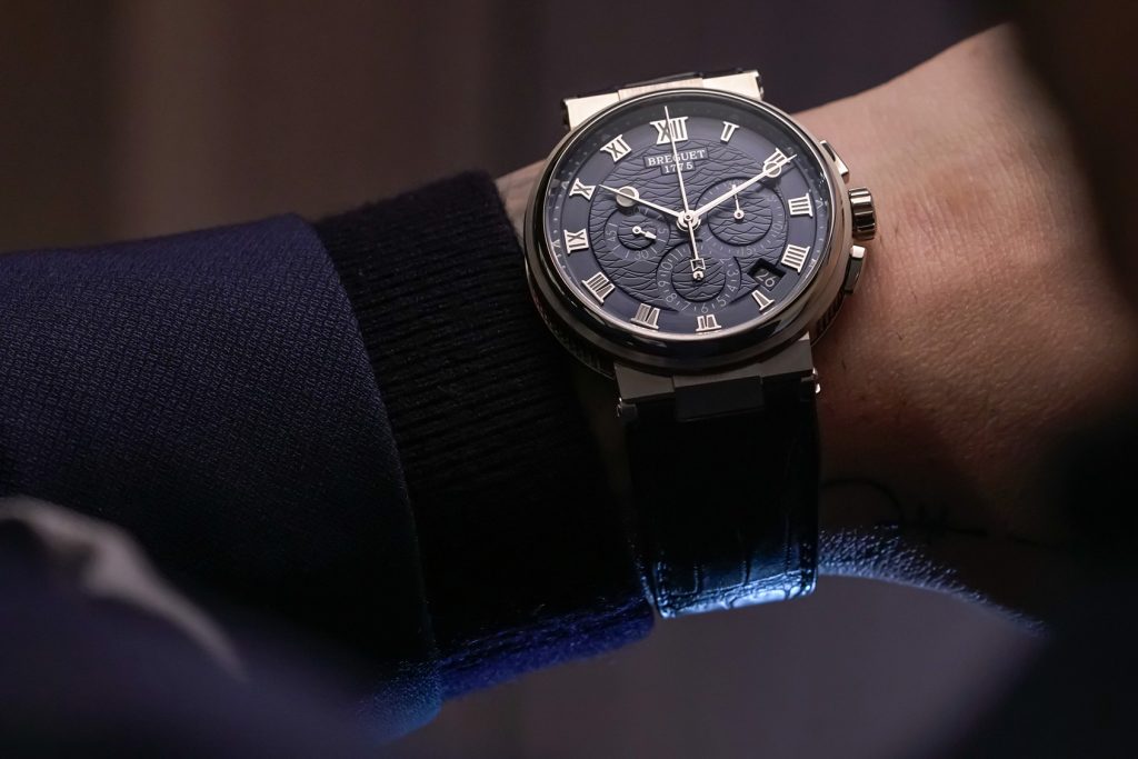 高仿宝玑MARINE航海系列5527腕表购买