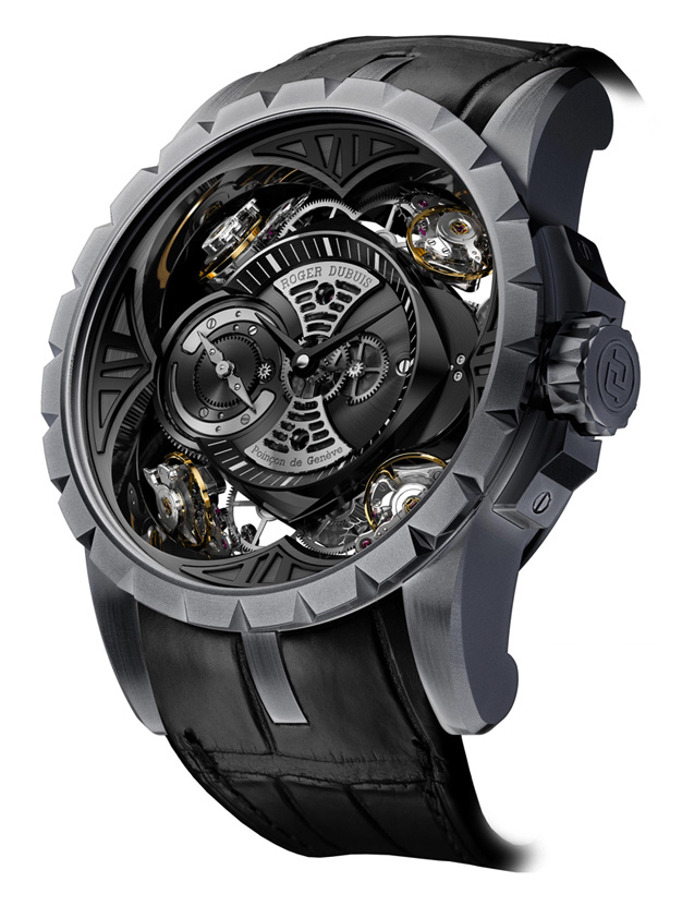 高仿罗杰杜彼双陀飞轮RDDBEX0408