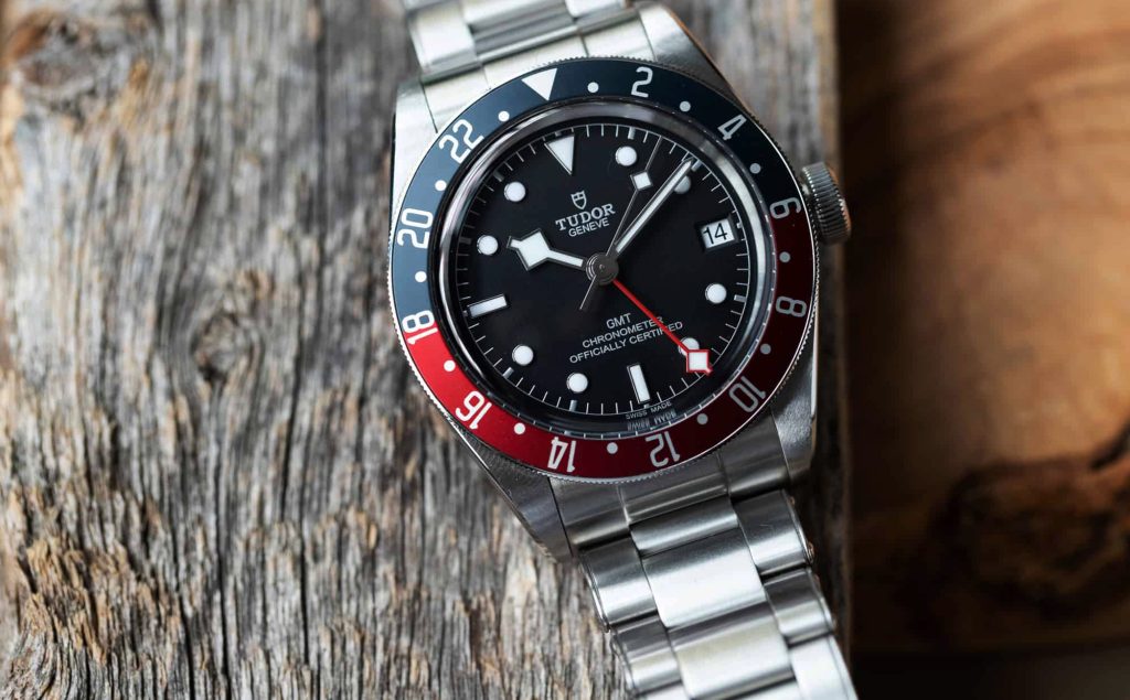 高仿帝舵碧湾格林尼治型腕表