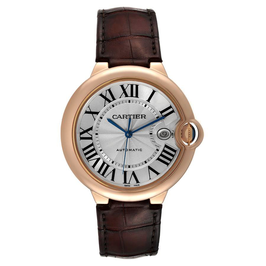 Cartier Ballon Bleu 42 Mm Rose Gold Automatic Mens Watch W6900651 44675 411650afab Md