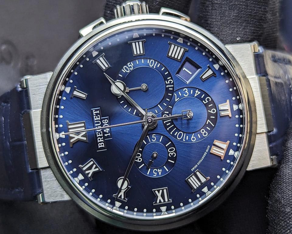 高仿宝玑航海5527计时表