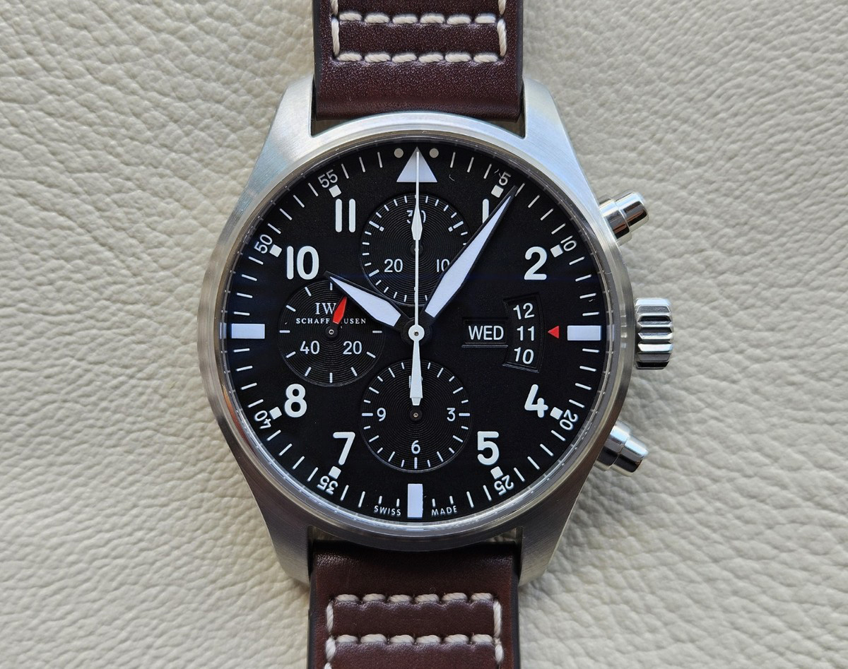 仿制IWC飞行员IW377701计时表