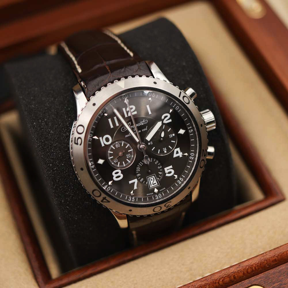 仿制宝玑TYPE XX 3810ST929ZU