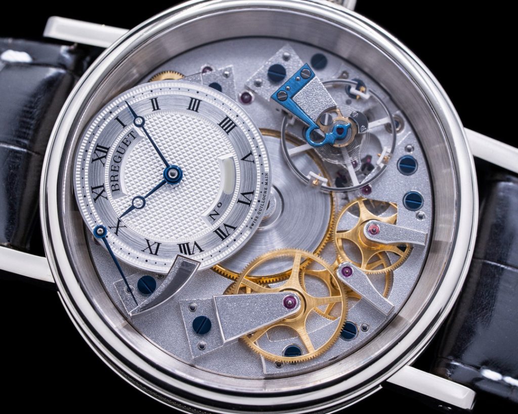 仿制宝玑传世系列7057BB119W6 18K白金腕表