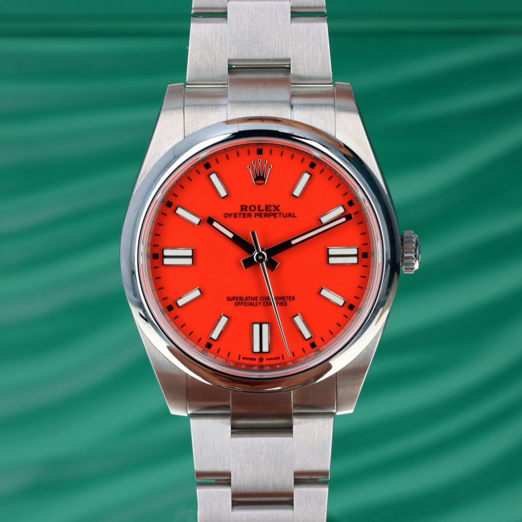 劳力士珊瑚红