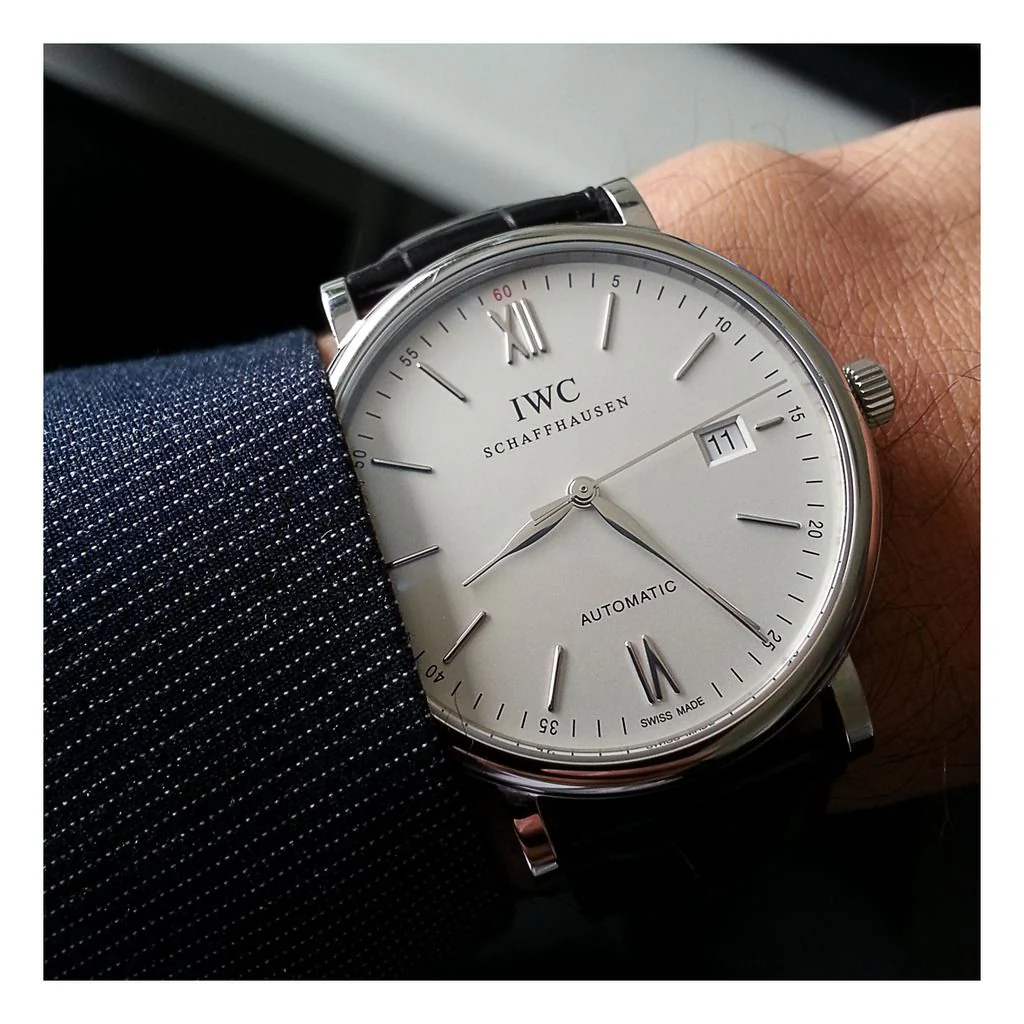 精仿万国柏涛菲诺IW356501正装腕表