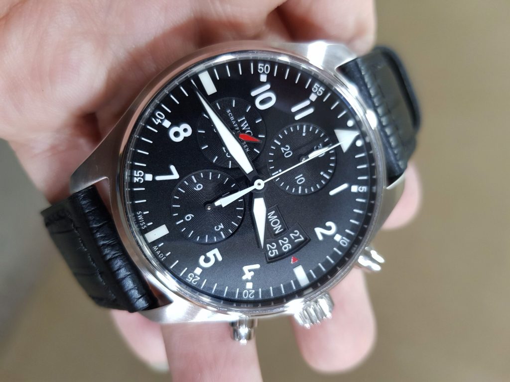 高仿IWC飞行员IW377701计时表