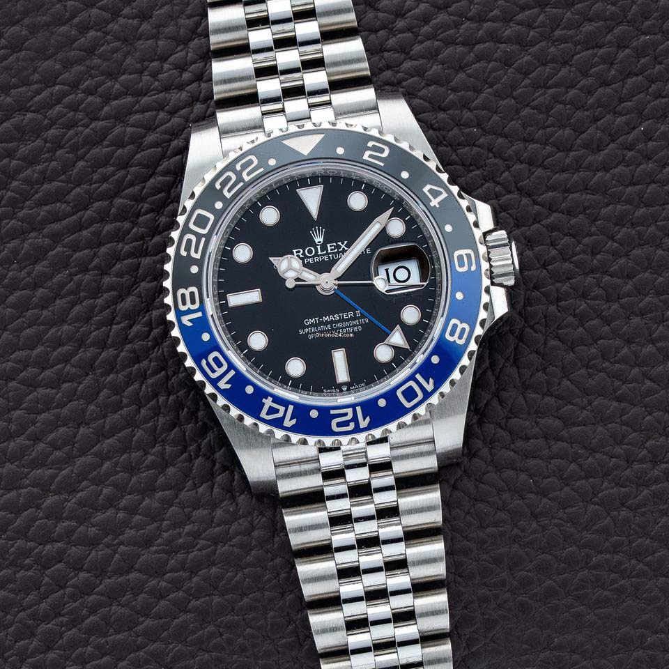 高仿劳力士蓝黑圈 1