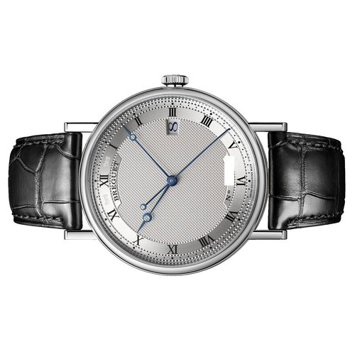 高仿宝玑经典系列5157BB119V6 18K白金腕表