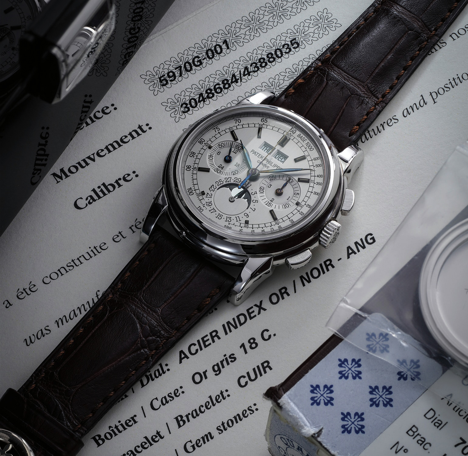 复刻百达翡丽5270G 001白金