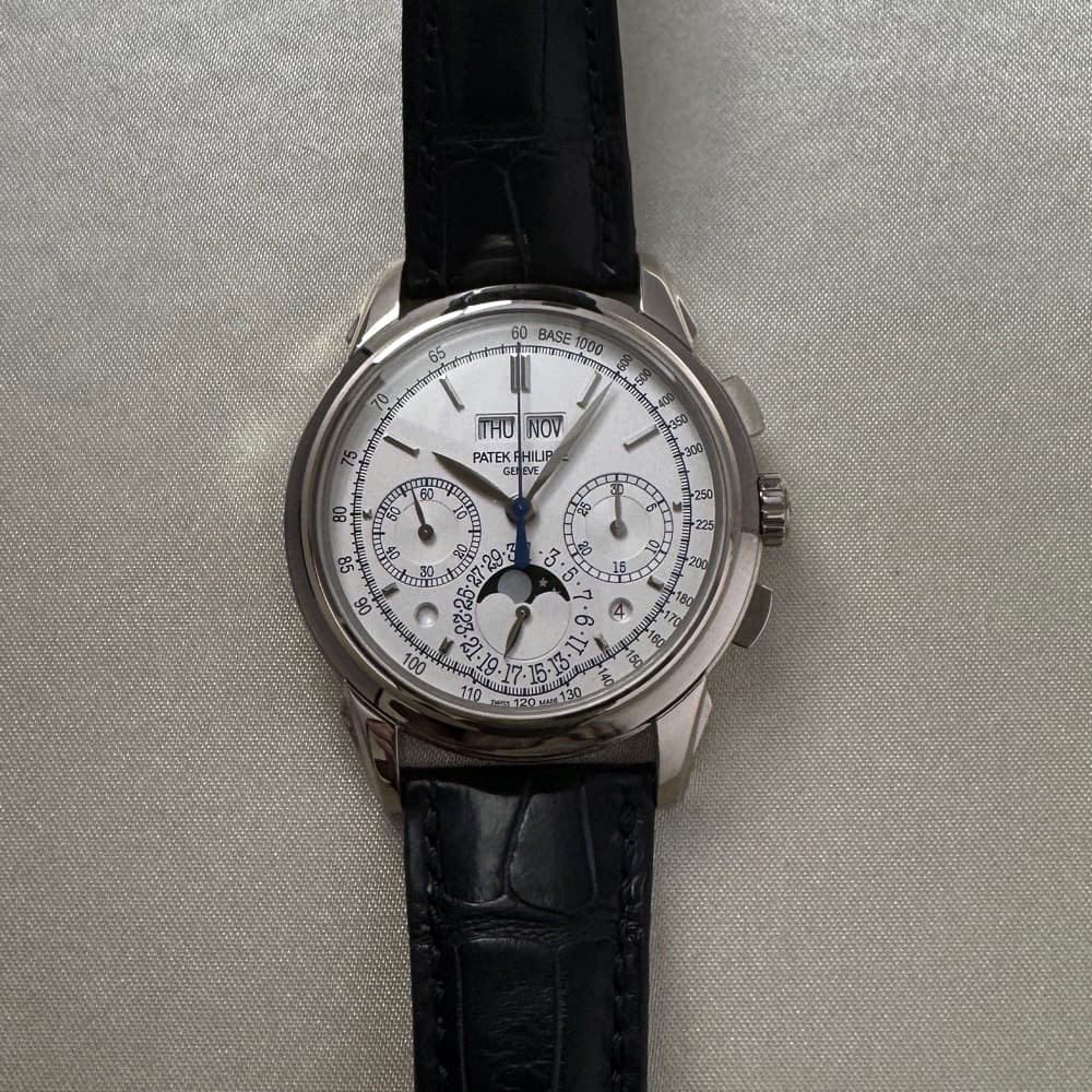 购买百达翡丽超级复杂功能时计5270G白金