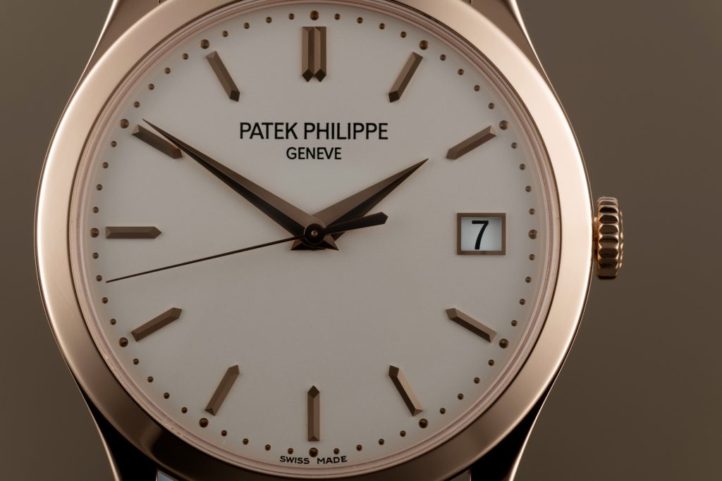 购买高仿百达翡丽古典表5296R 010玫瑰金