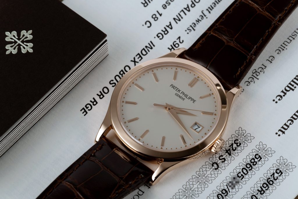 高仿百达翡丽古典表5296R 010玫瑰金